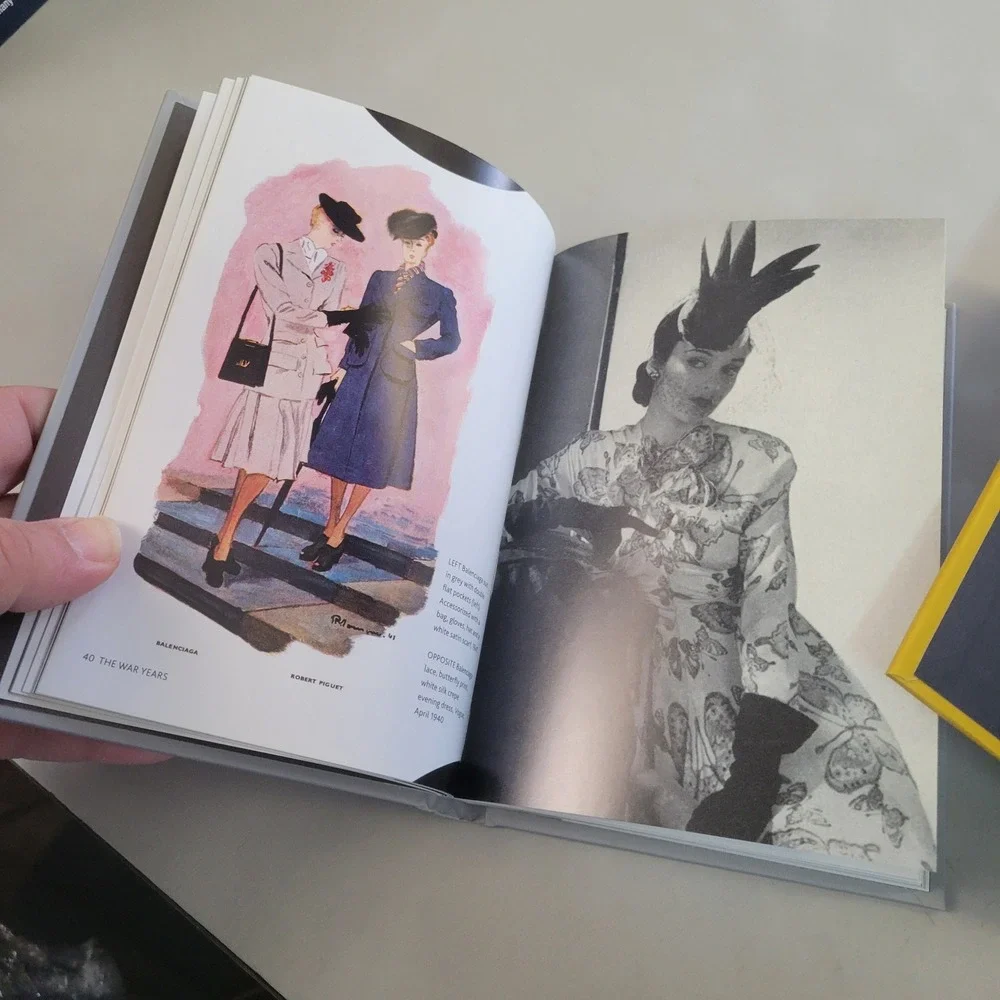 Little Book of Balenciaga and Versace Hardcover Fashion History Book Set 2022